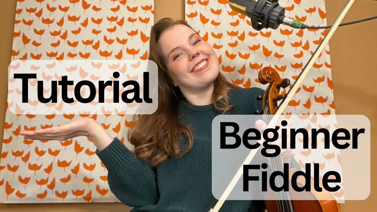 Brand new tutorial out today! This week’s fiddle tune is “She Said She Couldn’t Dance”

#tutorial #violin #Newfoundland 

youtu.be/sGNfyCWiTuw