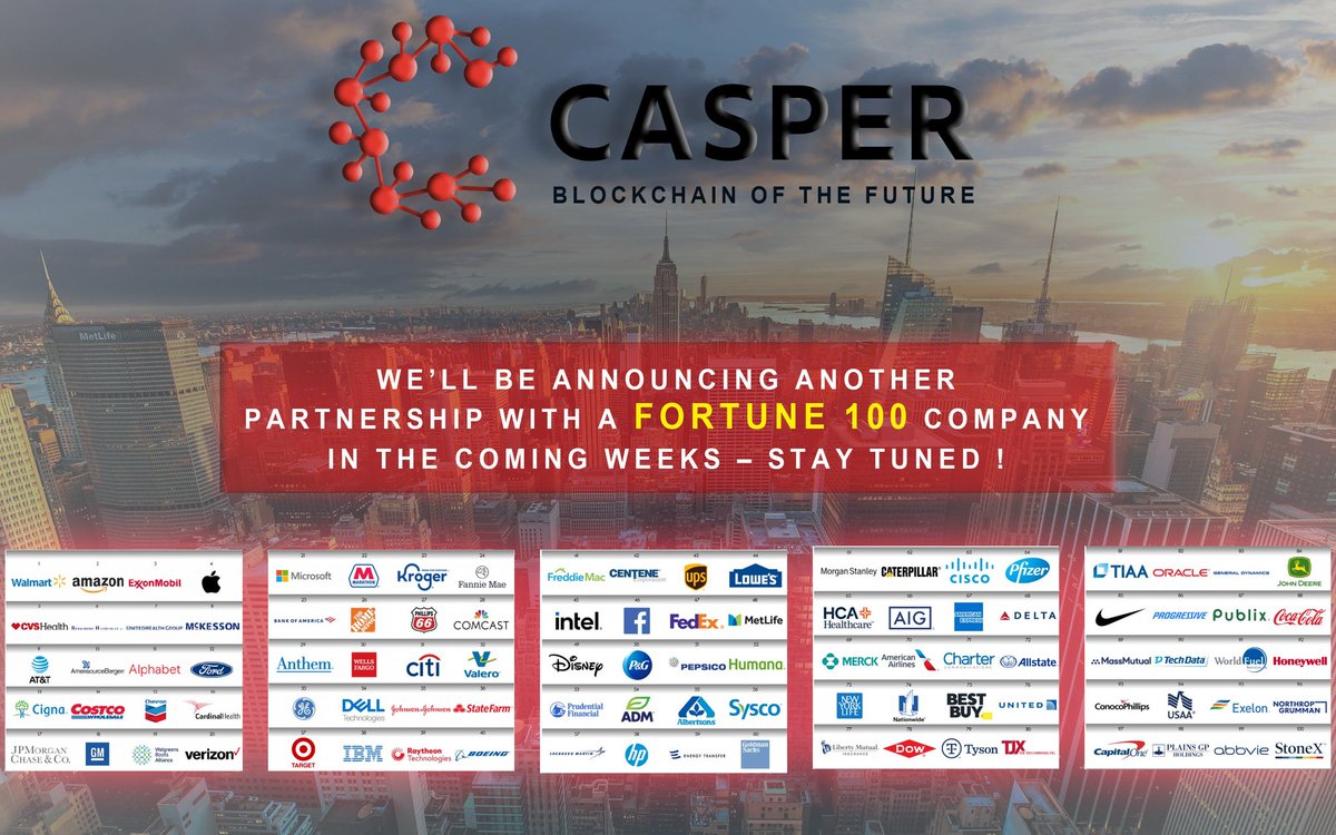 Kevin_Cage_'s tweet photo. $CSPR

- Just a matter of time before listed on:
@binance @cz_binance
@BinanceUS 
@coinbase 
@krakenfx 

+ New Fortune 100 Partner Announcement 
- @CasperlabsCoin https://t.co/1zmF9i2lk3
