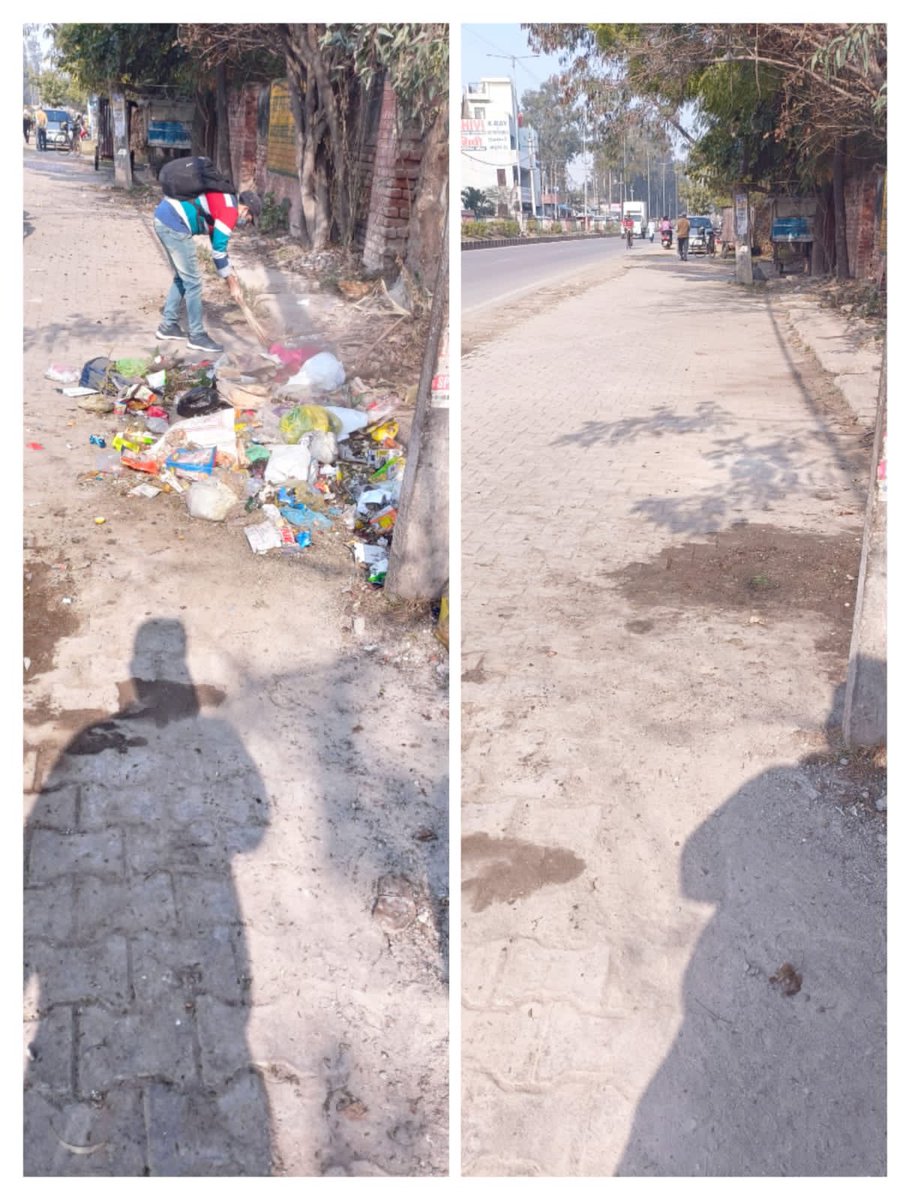 Pritpal77777's tweet photo. Today cleanliness campaign was conducted by Dera Sacha Sauda followers in all over Haryana to Clean Haryana. Volunteers of Dera Sacha Sauda given the #GiftOfCleanliness to the Saint Gurmeet Ram Rahim Ji on the pious occasion of incarnation month of Shah Satnam Ji Maharaj. https://t.co/DBCgOWmPP7