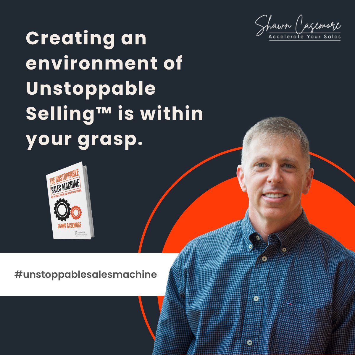 ShawnCasemore's tweet image. Looking to scale your business in 2023? Grab your copy of my latest book to learn the latest selling strategies and sales techniques to help you and your sales team build a selling machine: bit.ly/3J3kO70

#salesteam #sellingmachine #B2Bsales