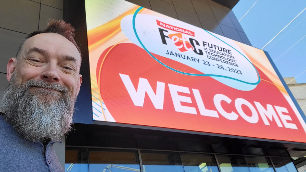 ericcurts's tweet photo. Excited to be at #FETC!
All of my session resources at:
https://t.co/bOFZrCYqhr
π Holy Sheets
π¨ Joy of Drawings
π€― Chromebook Tips
π Mote Soundboards
π Pear Deck
π§ Primary Projects
π Beyond the Slideshow
π Hipster Google
π Book Creator
ποΈ Google Screencast https://t.co/AJ5UgLG3Hq