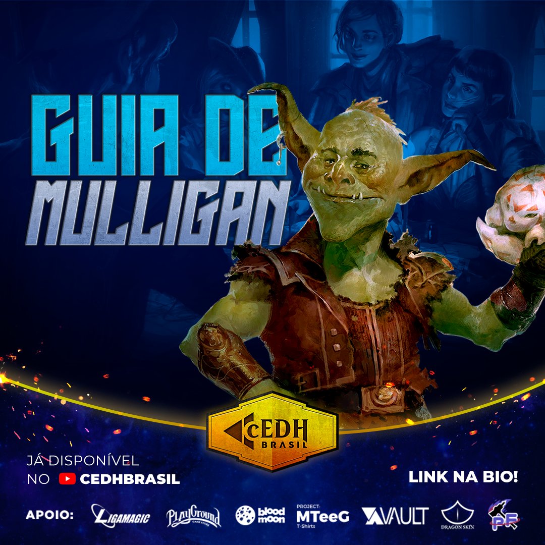 Vídeo novo no canal!

Neste episódio o Folha nos traz um guia para melhorar a sua habilidade em mulligans, a ação de manter ou não uma mão inicial.

💻youtu.be/slUOGhoUY0Q

➡️ Linktr.ee/cedhbrasil