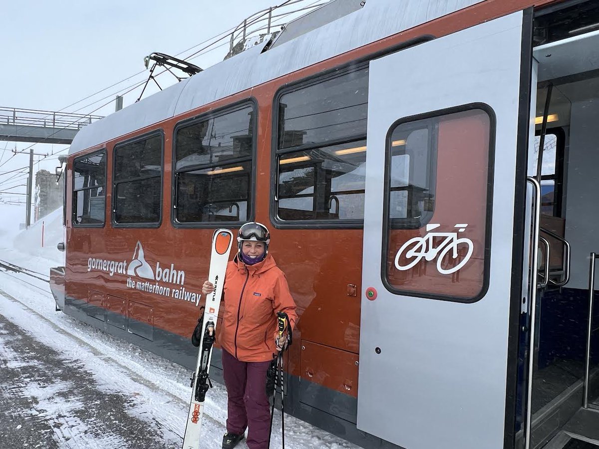 LuxurySki's tweet photo. Meryl from #TeamAlpine has been hitting the slopes at the Zermatt, Matterhorn! Spend your weekend skiing and exploring Zürich, a city in Switzerland, that’s filled with rich culture. Our staff is ready to give you your dream vacation, stress free.

📸: Meryl Van Der Merwe https://t.co/0YKTO3Gewp