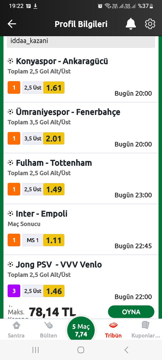 Uzun bir aradan sonra tekrar başlıyoruz! GÜNÜN KUPONU!!! #bahis #iddaa #nesine #bilyoner #misli