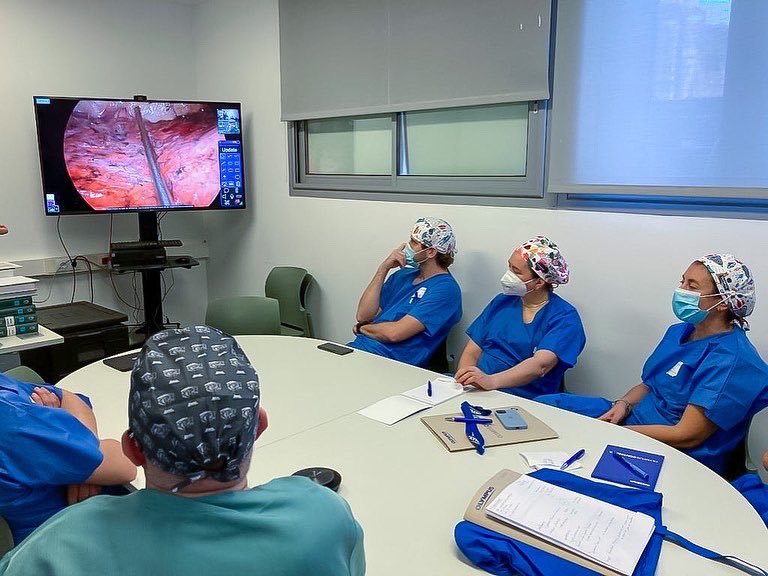 apozo_surgical's tweet photo. Durante los días 19-20 de Enero tuvo lugar en @HospitalSantPau el #MedicalExpertTraining de Cirugía Torácica (VATS) combinando cirugía en directo y práctica en experimental. 
Muchas gracias a todo el Servicio @ToracicaSantPau 
#SeeTreatConnect #ViseraEliteIII #Powerseal #Olympus https://t.co/efLHZA3gqK