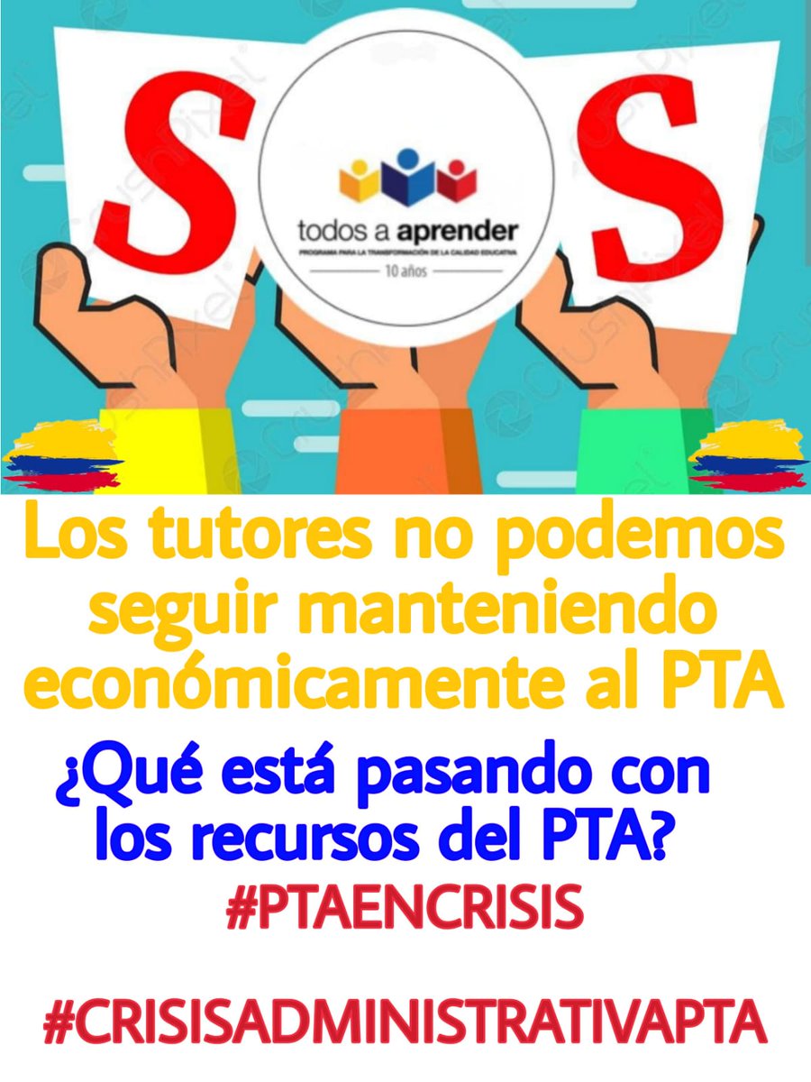 zongart's tweet photo. Solicitamos audiencia con el señor ministro @agaviriau para que escuche a los tutores del PTA @nicolasavilav @alexballenci @hbayonar @Citytv @infopresidencia  #PTAENCRISIS #CRISISADMINISTRATIVAPTA @petrogustavo @FranciaMarquezM @RinconferE @danielsamper @Monyrodriguez https://t.co/wh6eSt6o0w