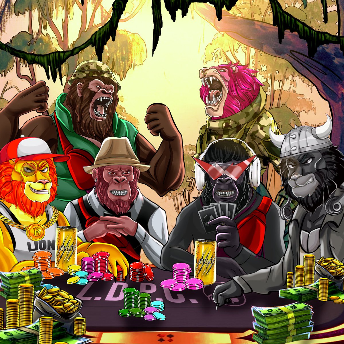IT’S KONG SEASON BABY 🦍  

Time to throw down a poker tournament where the winner will take home a <a href="/supremekong/"></a> SK2 🔥

Who’s coming through to take the win? 

Date of tournament incoming 🦁 

#LDPC #LionsDenPoker #WildSide #KongSeason