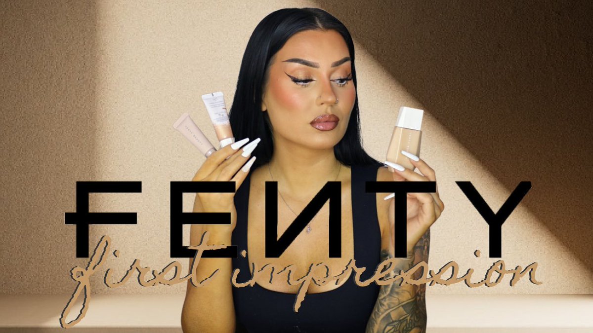 First Impression | FENTY BEAUTY youtu.be/4JO7Ip3xJGI via <a href="/YouTube/">YouTube</a>
