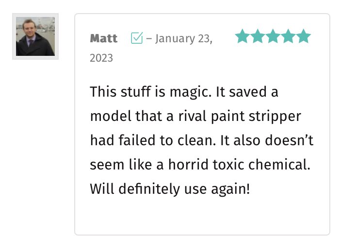 UTBHobbies's tweet photo. Thanks to Matt for his review of #paintblitzer - to read more reviews from happy hobbyists and to pick up your bottle, head to https://t.co/OvLRNXPd2V https://t.co/7GDJNide2c