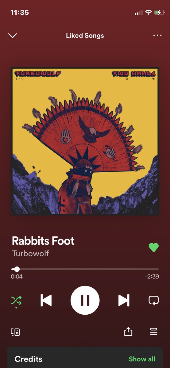 SND_2020's tweet image. ⁦@Turbowolfband⁩ #rabbitsfoot