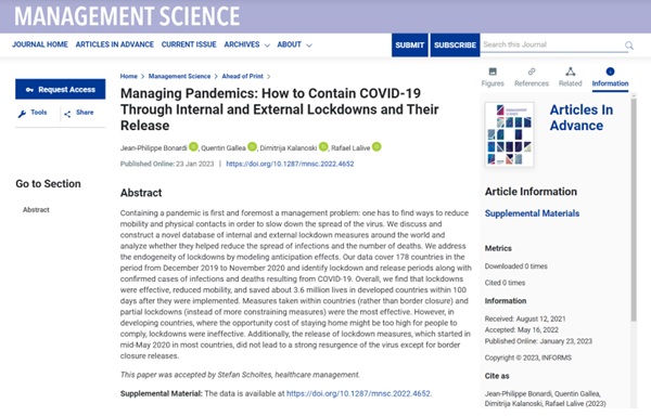 [1/7] Excited to share that our paper — with Jean-Philippe Bonardi, @quentin_gallea, & @rlalive  — has recently been published @ #ManagementScience 

pubsonline.informs.org/doi/10.1287/mn…