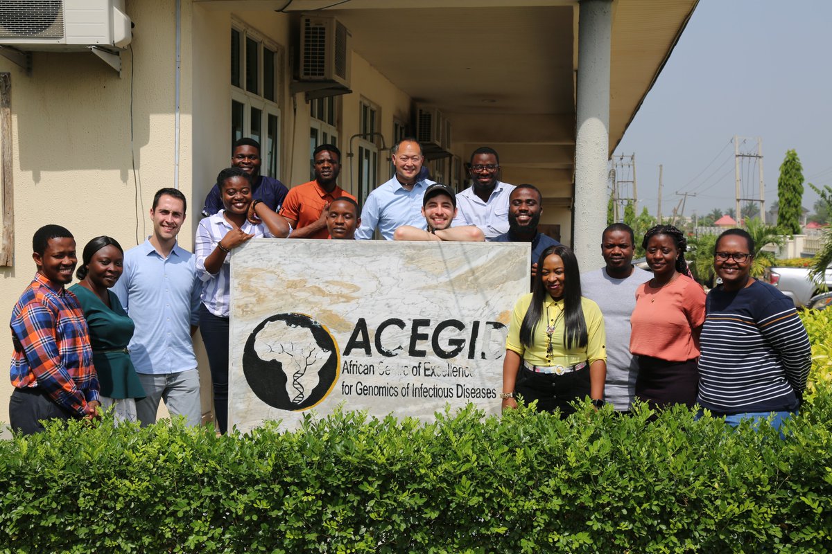 sabeti_lab's tweet photo. Members of our team traveled to Nigeria to train our collaborators @acegid on our diagnostic platform mCARMEN. They had a wonderful experience connecting with amazing people and strengthening the decade long relationship with the Center. 🧪🔬🥼 1/2
#SabetiLab #ACEGID #mCARMEN https://t.co/HZXZpLJpvD