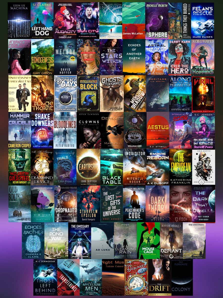 The Quarter-Finals are almost over!
So far we've posted over 🚀70🚀 personal reviews of these fantastic contenders! - Head on over to thespsfc.org/blog/ to see what our judges have had to say!
#spsfc2 #selfpublished #Scifi