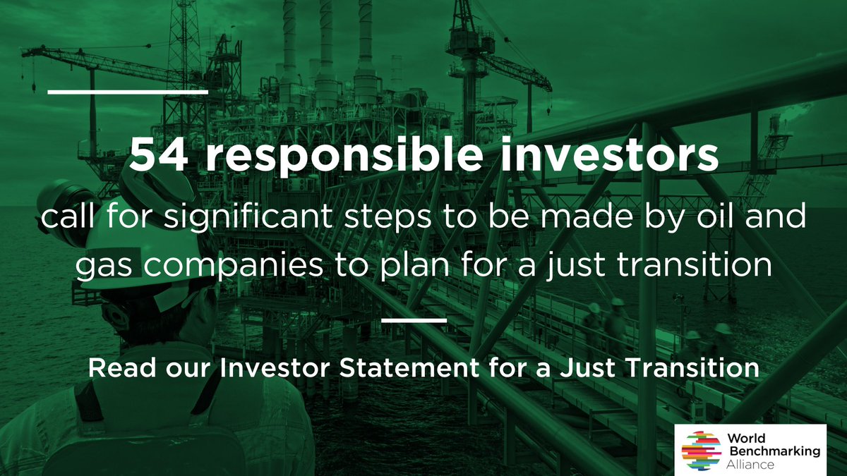SDGBenchmarks's tweet photo. Today 54 investors from around the globe are sending a strong signal to #oilandgas companies that planning for a #JustTransition is a significant part of making the #lowcarbon transition a success.

See who signed our initiative👉 https://t.co/YBd8VcQ7uF https://t.co/NQsOjgnBUA
