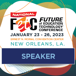 technologyWIN's tweet photo. If you are looking to keep your school IT infrastructure going, check out my workshop at  4 PM today.  IT Plumbing: Keeping Your Tech Flowing. https://t.co/Y87YHqsUlM  #FETC23  #FETC https://t.co/J4q0GZpy45