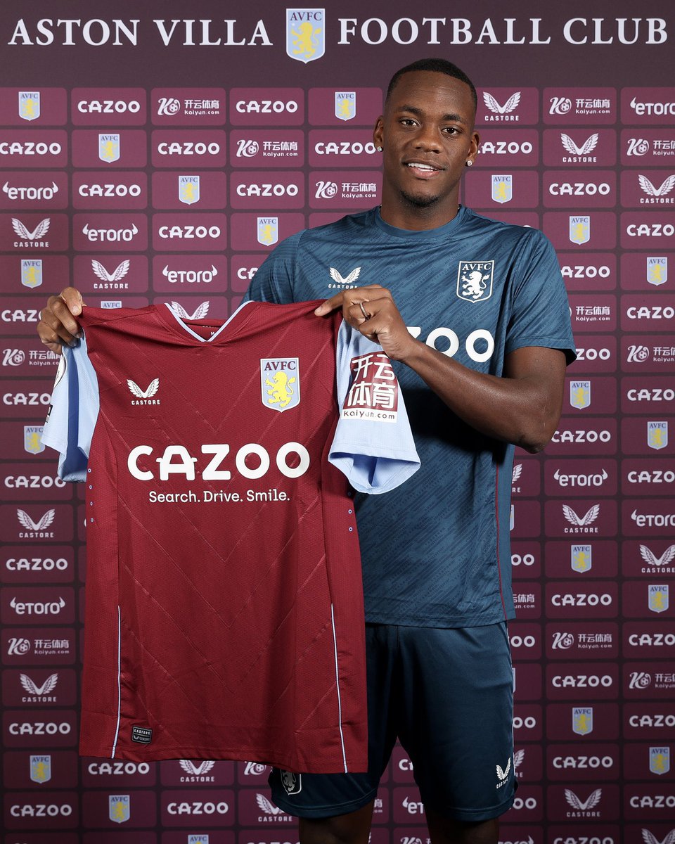 Official, confirmed. Aston Villa unveil Jhon Durán as new striker — he has completed a permanent transfer from Chicago Fire 🟣🔵🇨🇴 #AVFC