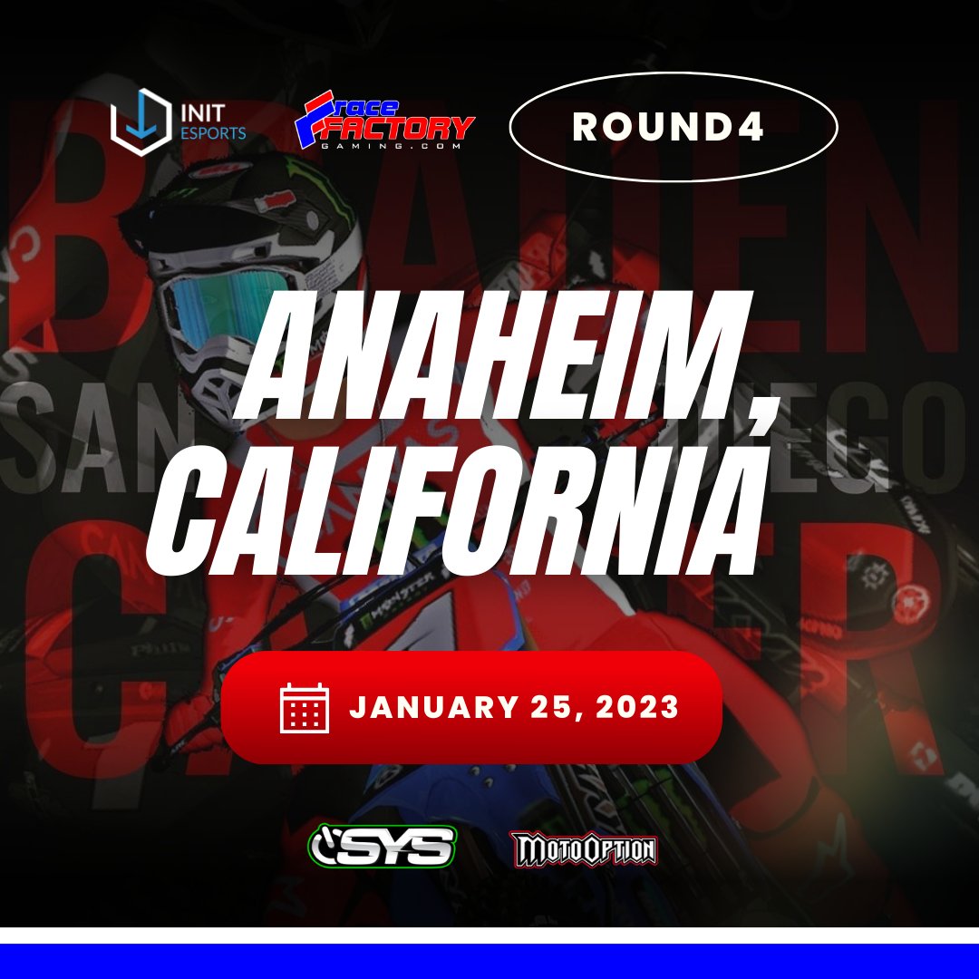 init_esports's tweet photo. Make sure to set a reminder this week so you won't miss our round 4 at the Angel Stadium in Anaheim, California.
Who do you think will make it to the top this time?
#mxs #mxsimulator #mxsim #motocross #supercross #dirtbike #dirtbikes #mx #sx #initesports #racefactorygaming https://t.co/kuoeKRdihK