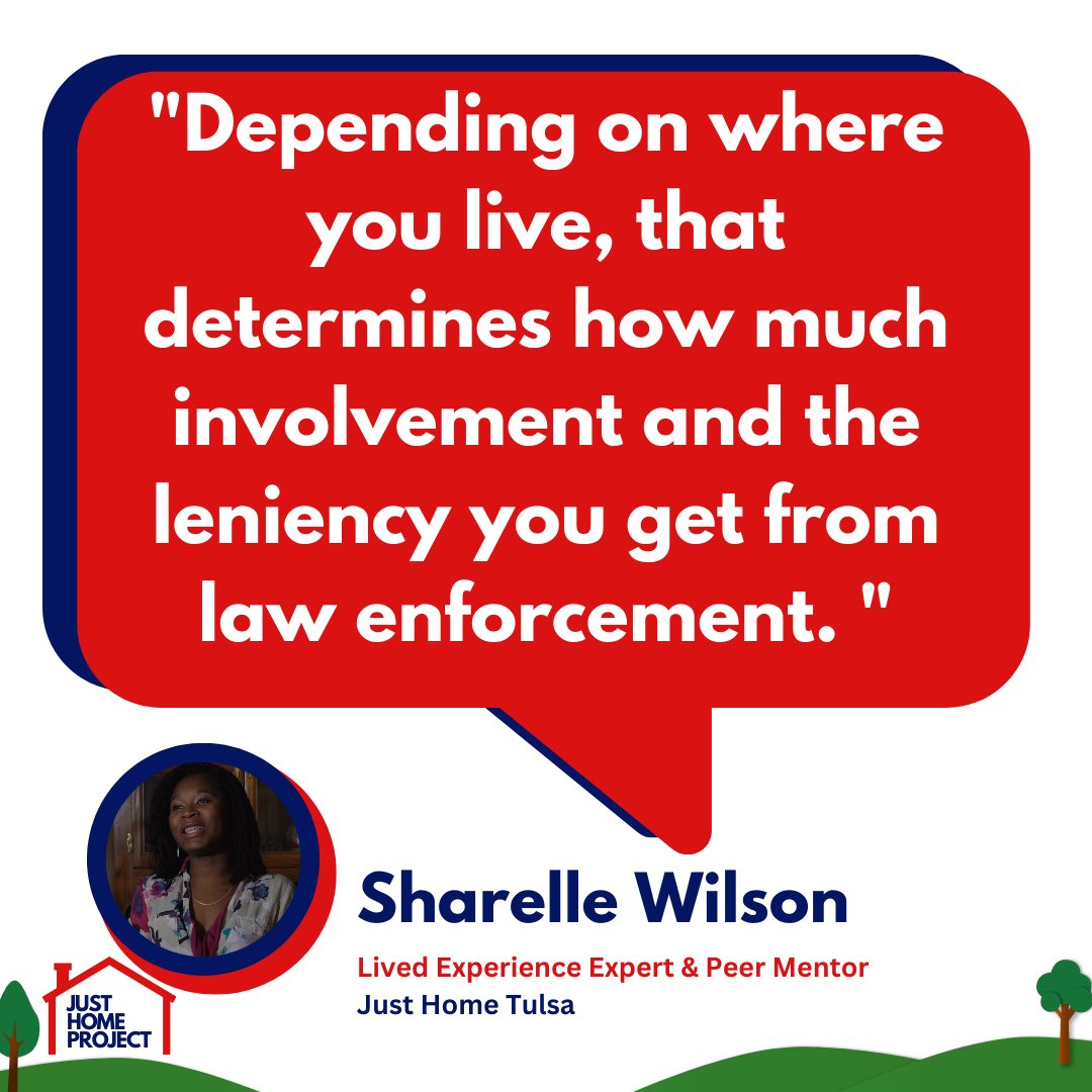 It’s intimidating when multiple police cars are parked in you’re neighborhood daily looking to ticket residents. This kind of presence chips away at repairing community relations and gaining the trust of residents.

#justice #justiceinvolved #justhomeproject #tulsa #housing