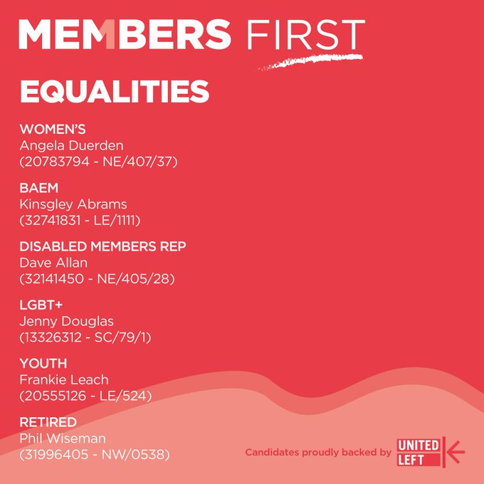 Philip Wiseman for EC Retired Members Unite (@wiseman_ec) on Twitter photo Please nominate for the equality slate including myself for the National Retired Members Seat and <a href="/francesleach_/">Frankie Leach</a> <a href="/UniteNapier/">Unite at Edinburgh Napier University</a> <a href="/ULnational/">UnitedLEFT</a> <a href="/phil4uniteEC/">Phil Jones for Unite EC (UL Nominee)</a> <a href="/Unite_Climate/">Unite Community Climate Justice Branch</a> <a href="/UniteGss/">Unite BA GSS</a> <a href="/PaulGerrard5656/">Paul Gerrard</a> <a href="/nowak_paul/">Paul Nowak</a> @LincsUnite @LincsUnite @SoriceMonica @SteveUnite2112 <a href="/UniteNW0538/">Unite NW/0538 Branch</a> <a href="/541Nw/">NW/541 RTC & Warehousing</a> Please nominate for the equality slate including myself for the National Retired Members Seat and <a href="/francesleach_/">Frankie Leach</a> <a href="/UniteNapier/">Unite at Edinburgh Napier University</a> <a href="/ULnational/">UnitedLEFT</a> <a href="/phil4uniteEC/">Phil Jones for Unite EC (UL Nominee)</a> <a href="/Unite_Climate/">Unite Community Climate Justice Branch</a> <a href="/UniteGss/">Unite BA GSS</a> <a href="/PaulGerrard5656/">Paul Gerrard</a> <a href="/nowak_paul/">Paul Nowak</a> @LincsUnite @LincsUnite @SoriceMonica @SteveUnite2112 <a href="/UniteNW0538/">Unite NW/0538 Branch</a> <a href="/541Nw/">NW/541 RTC & Warehousing</a>