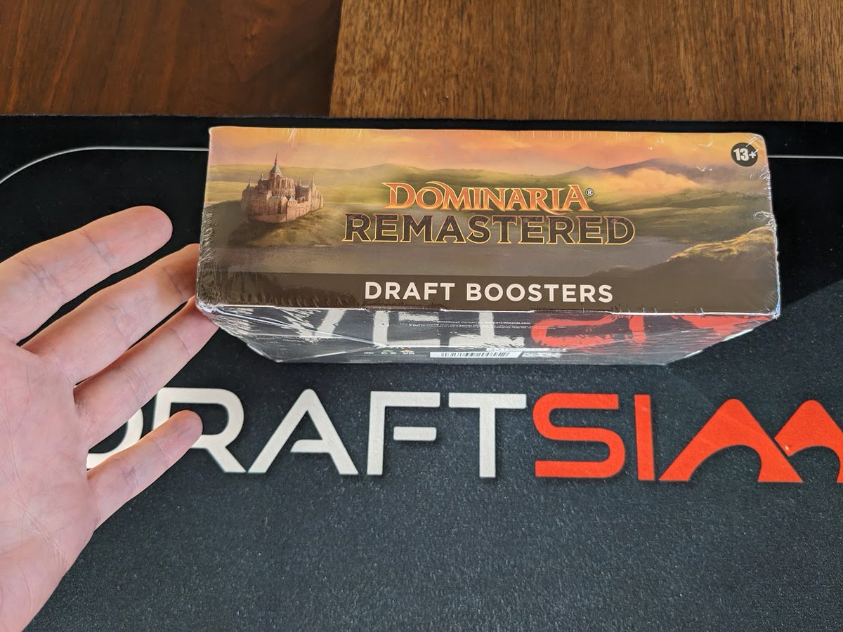 Let's ring in 2023 and celebrate the impending release of #MTGONE with a giveaway!

How about a free draft booster box of Dominaria Remastered? To enter:

✅ Follow @Draftsim
✅ Like this tweet
✅ Retweet this tweet!

Winner will be announced Jan 30, 2023 -- GL!