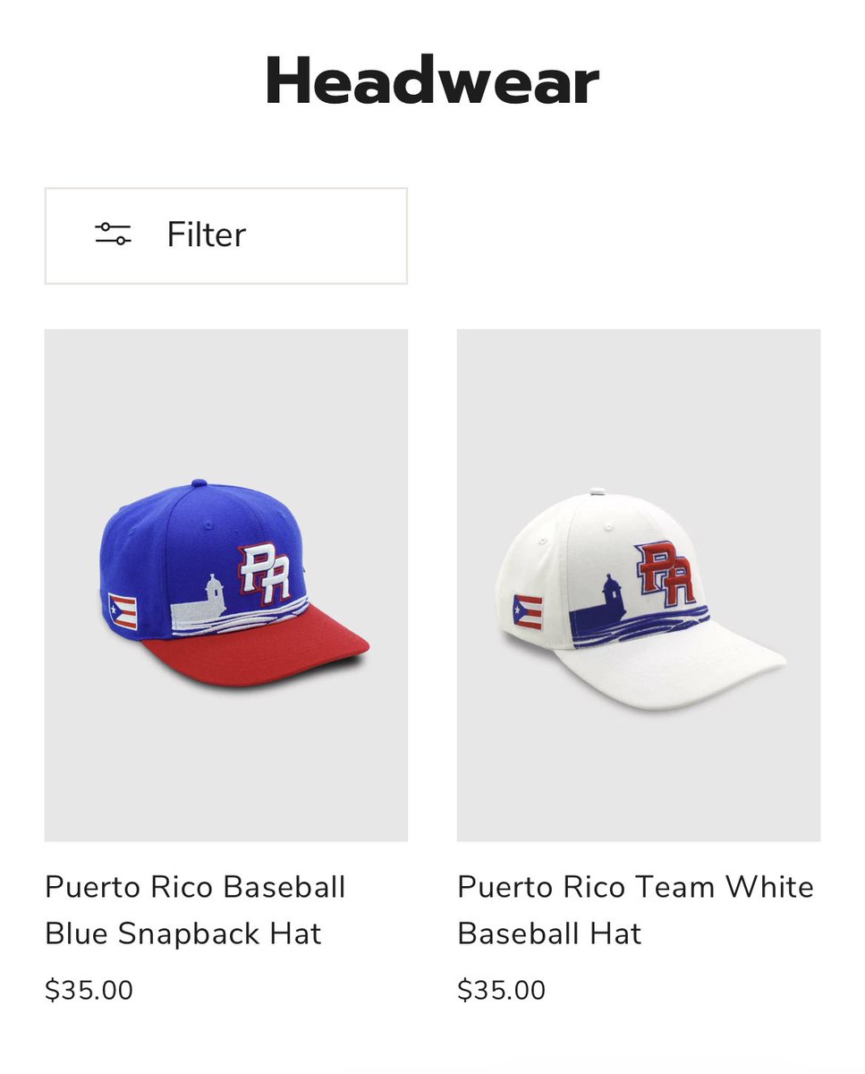 wbc puerto rico hat