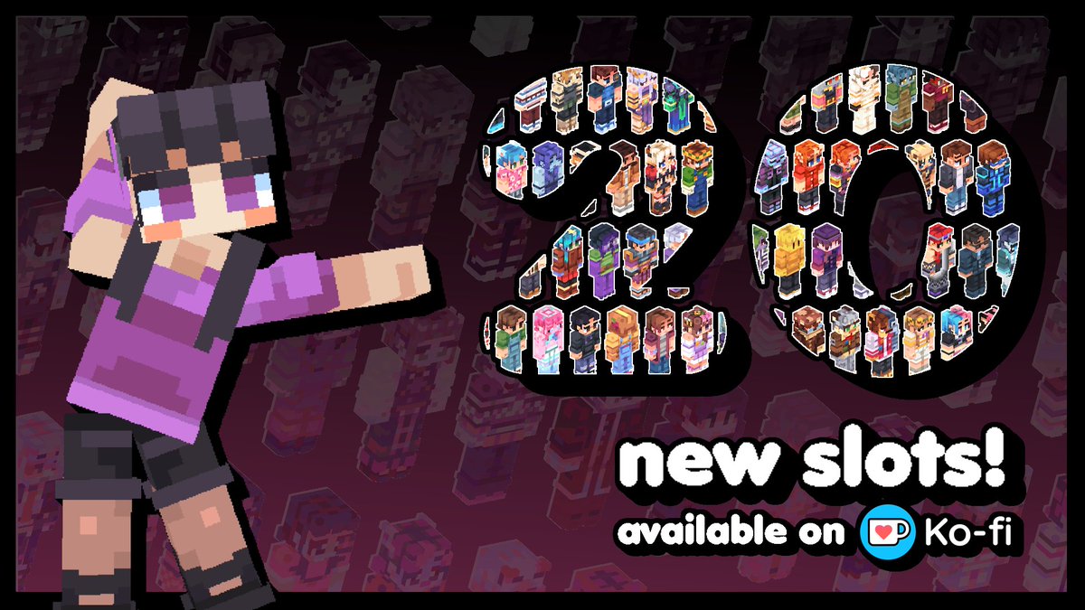 vippori's tweet image. hope you had a great weekend, cause I got not 10, but 20 new slots on ko-fi!?!

more violet skins for everyone 🤯 help me reach my transition fund goal &amp;amp; get an awesome skin!

➡️ko-fi.com/violxt/commiss…⬅️