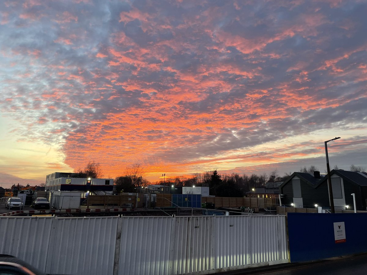 A stunning sky <a href="/NorthMcrGH_NHS/">North Manchester General Hospital</a>