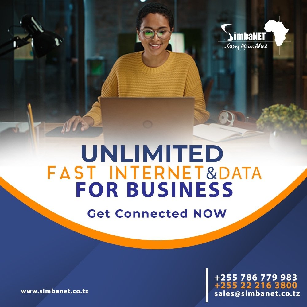 simbanettz's tweet photo. Struggling with your Internet speed? Dedicated Internet and Dedicated Data Services available just for your business in Tanzania. Get connected NOW
Contact Us Today:
+255 22 216 3800
sales@simbanet.co.tz
.
.
#simbaNET #internetconnectivity #business https://t.co/RGPiCcpPYR