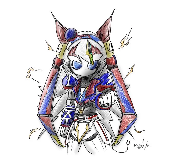ウマロイド・タマモロイド(通常モード) 