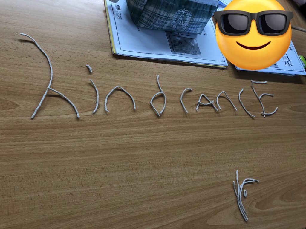 ElenaTizzard's tweet photo. 6E1 and 6E2 have practiced their spellings today in a creative way! https://t.co/oqUEP8qKhY