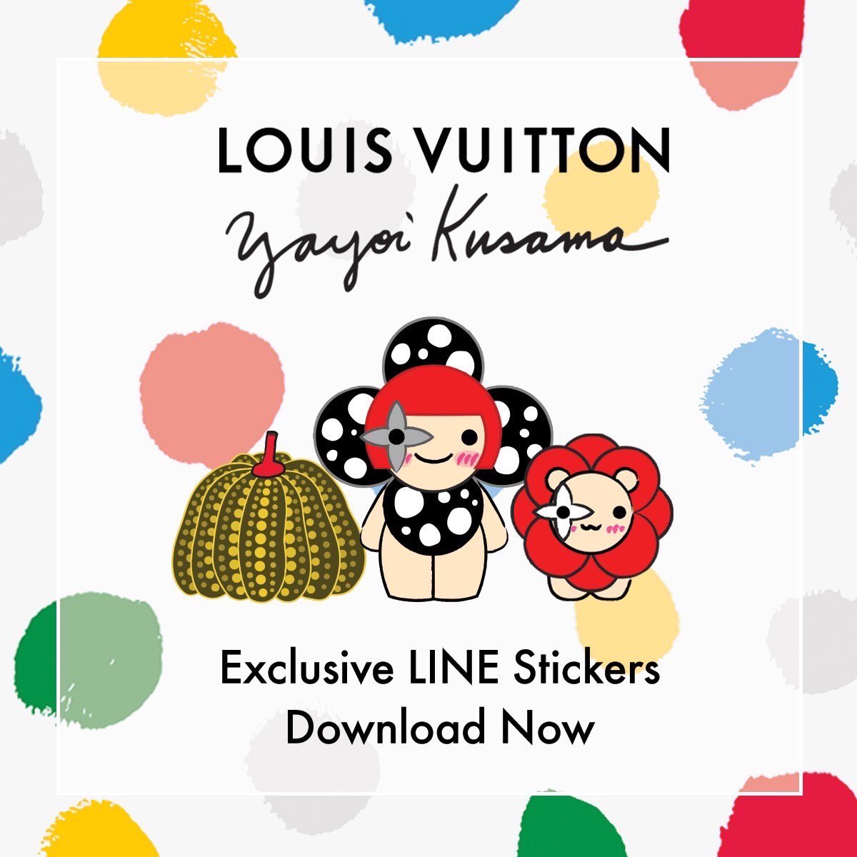 fiercebook_bkk's tweet photo. ✨ Louis Vuitton ปล่อยสติ๊กเกอร์ไลน์คอลเลคชั่น Yayoi Kusama 🟡🔴🔵 ให้โหลด!! วันนี้-22 เม.ย.66 เฉพาะที่ไทยเท่านั้น น้อง Vivienne น่ารักมากกก โหลดฟรีได้เพียงแอดไลน์ @louisvuittonth ค่ะ 🥰

📌 อ่านต่อ https://t.co/GGSYY0nk3C

#Fiercelive #LVxYayoiKusama #LouisVuittonTH #ของดีบอกต่อ https://t.co/pigJai5Rov