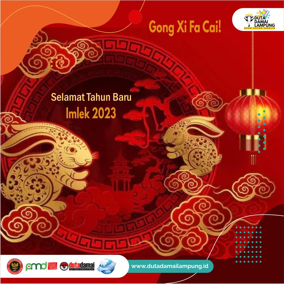 damai_lampung's tweet photo. Gong Xi Fa Cai!
Selamat tahun baru yang menyenangkan dan meriah. Semoga tahun baru penuh dengan keindahan, kedamaian dan karunia.
#dutadamailampung
#damaiituindonesia https://t.co/dV73L0ZyHO
