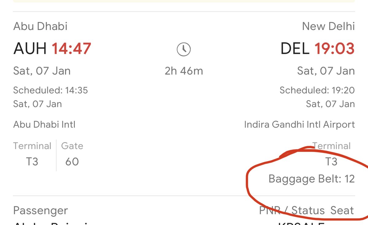 alokebajpai's tweet photo. @_shikharsaxena At @ixigo we have been showing this for a few years on our trip status page :) https://t.co/d56lXLkoBM