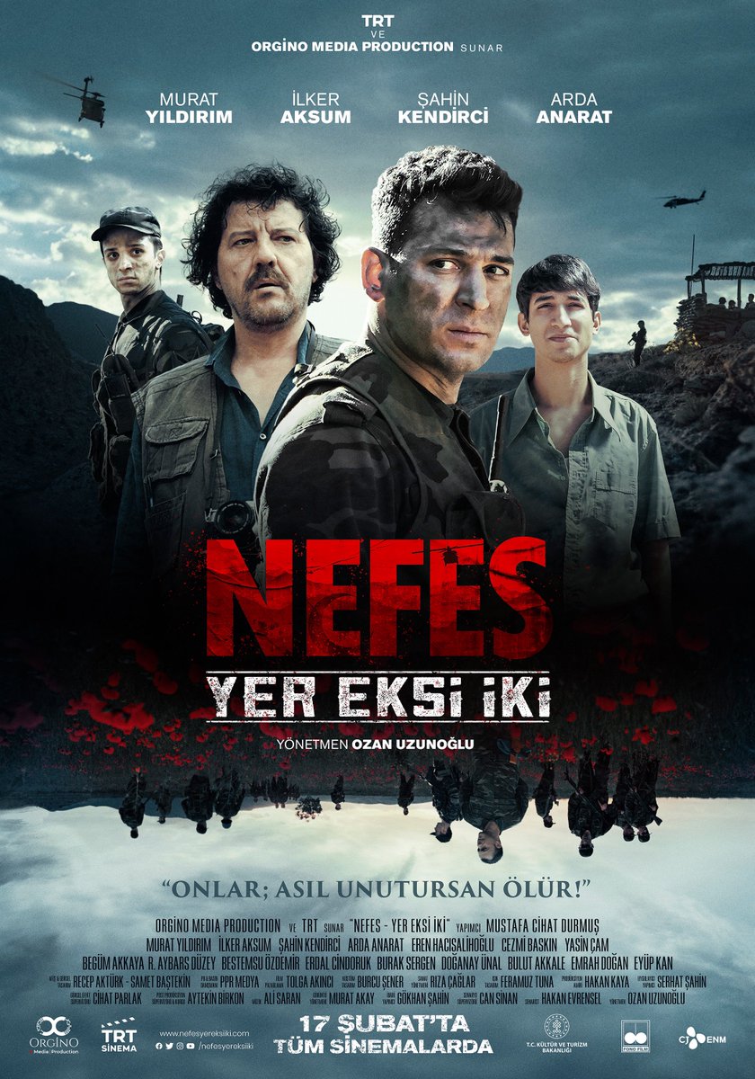 مشاهير تركيا On Twitter بوستر فيلم الأرض ناقص اثنين يعرض في السينما يوم 17 فبراير 2023 عن 3