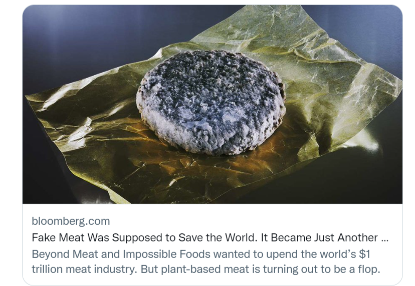 johann_bjorn's tweet photo. You’ve probably seen headlines like “Plant-based meat is just a fad” or “the death of #plantbased meat” – arguing the #meat alternative market is a thing of the past. This analysis ultimately misses the mark by ignoring 5 key factors. 

Let’s take a deep dive. 👇🏼 https://t.co/oVQsadT6k3