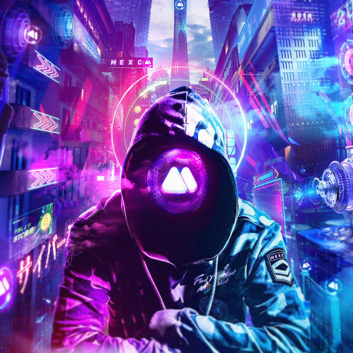 Can you find all the $MX tokens hidden in the #MEXC cyberpunk city? 🏙️

10 winners to share $100! To enter:
🔹Follow @MEXC_Global, like &amp; RT the post
🔹Circle out all the hidden MX logos in the picture with your signature on the upper-left corner  

48hrs. Happy hunting!