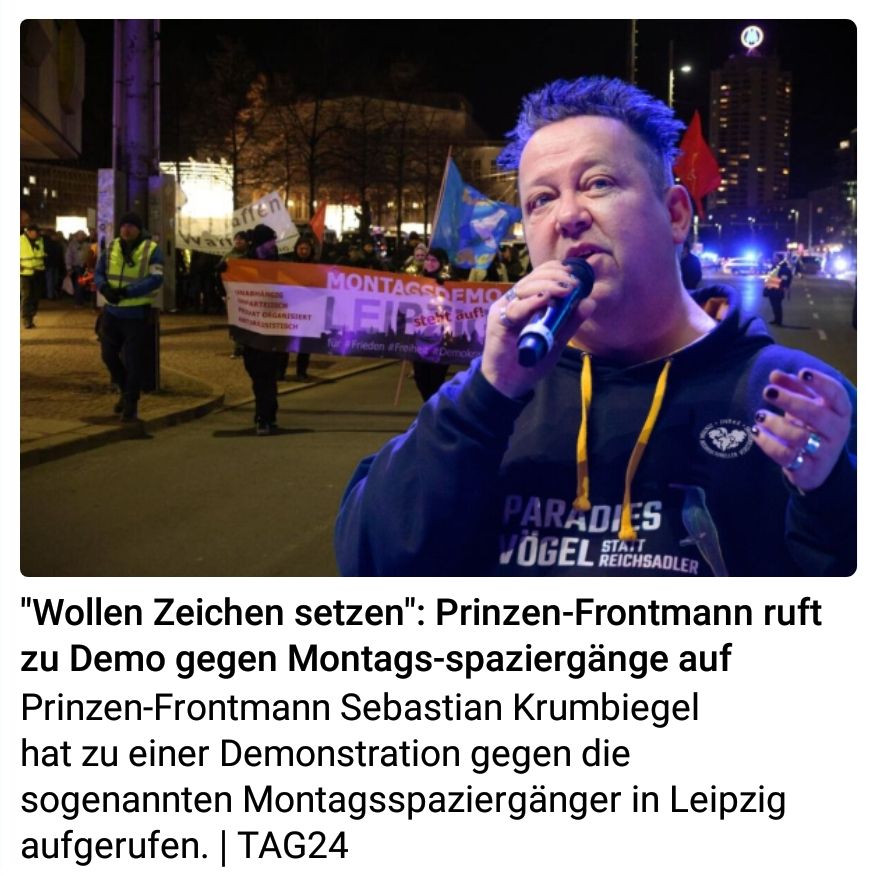 DieMoira's tweet image. Du musst ein Schwein sein in dieser Welt... Schwein sein...

Derzeit outen sich da immer mehr, dass sie genau das sind... 

Nicht wahr Herr #Krumbiegel von den #Prinzen ?

#Spaziergänge #Montagsdemos