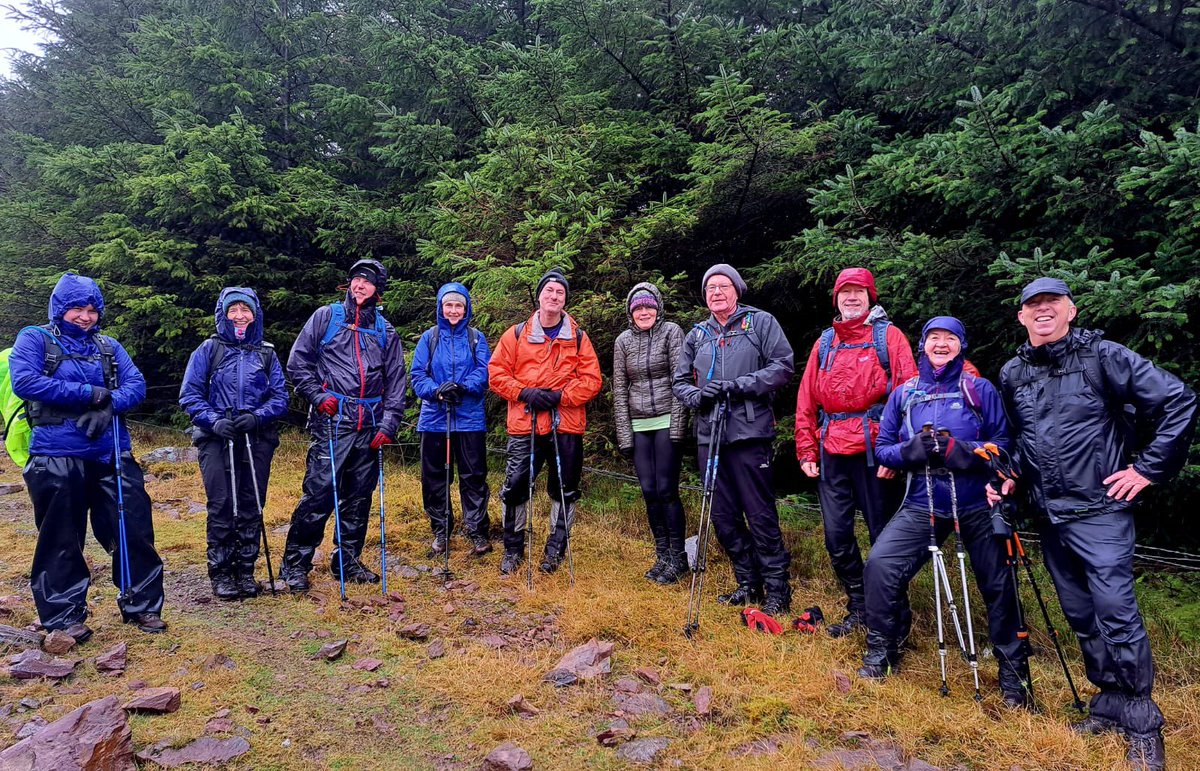 peaksclonmel's tweet photo. A little damp yesterday on the #KMDs but the spirits were high with this gang. Great day out. Next Sunday we hit the #Galtees https://t.co/IP19pBV2cM