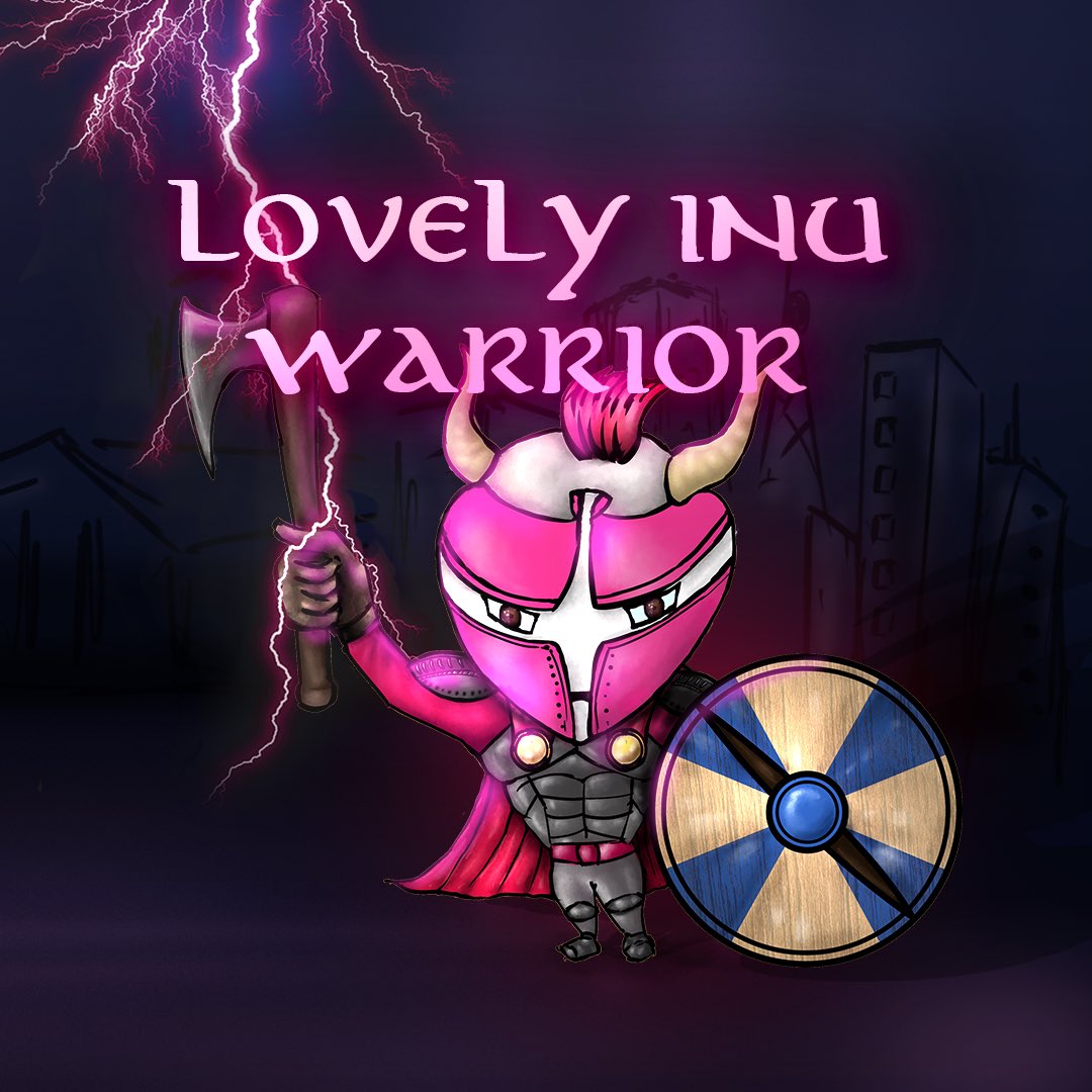 $100/5 Winner - 72 Hours 
(Lovely Inu Warrior Giveaway)

Task 
1) Follow: <a href="/lovely_finance/">Lovely_finance</a> <a href="/LovelyLaunchpad/">LOVELY LAUNCHPAD</a> 
2) Comment 2 Times #LovelyInu
3) RT