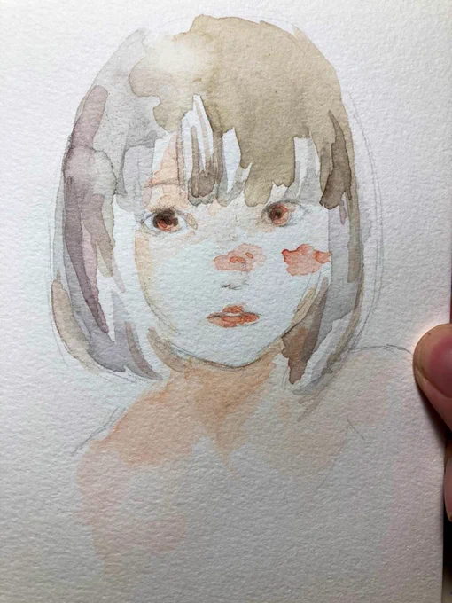 おれのアナログ絵もみて 