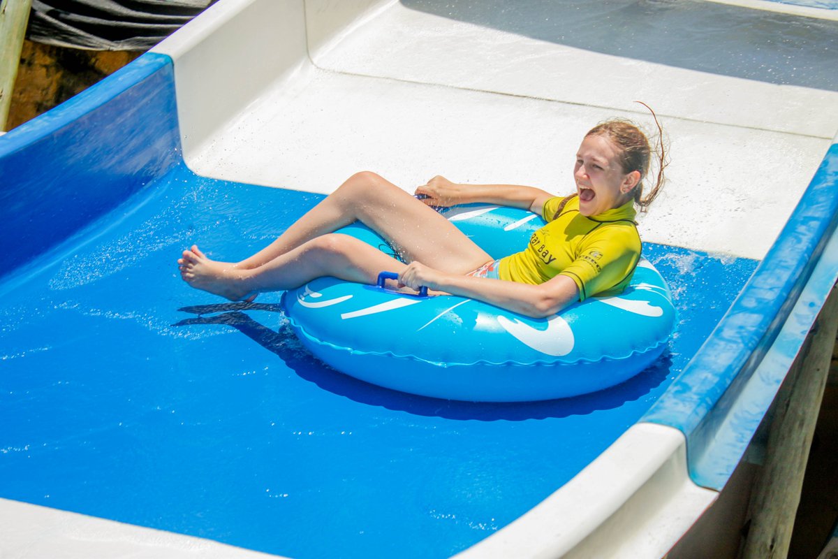 Sugarbaycamp's tweet image. The @aisjeddah learners enjoyed the waterslides and pool on Sunday. #sugarbaycamp #poolslides #pool