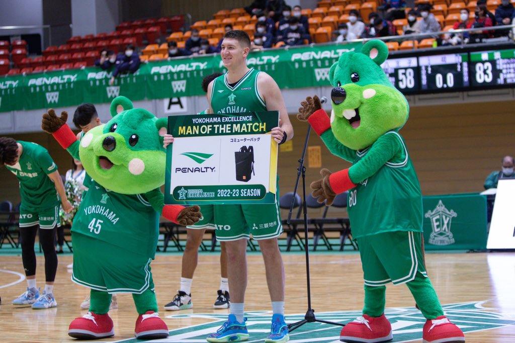 toshipanic's tweet photo. 2023.1.21 横浜エクセレンス vs 八王子ビートレインズ in トッケイセキュリティ平塚総合体育館　コートサイド1列目より

ライアン・ステファン選手　その4

#横浜エクセレンス
#ライアン・ステファン
#RyanStephan
#canon7dmarkii https://t.co/H6gzqLJwe0