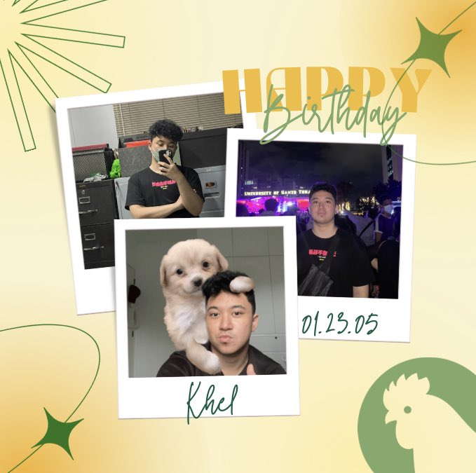 ABM4CUTIES_24's tweet photo. 🎉 IT'S YOUR SPECIAL DAY! 🎉

Maligayang kaarawan sayo, Markhel Manlulu 🤯😳🥵🥰😇🥹🤩!!

On behalf of your ABM4 family, we wish you the best birthday! https://t.co/JyYstF5Mmx