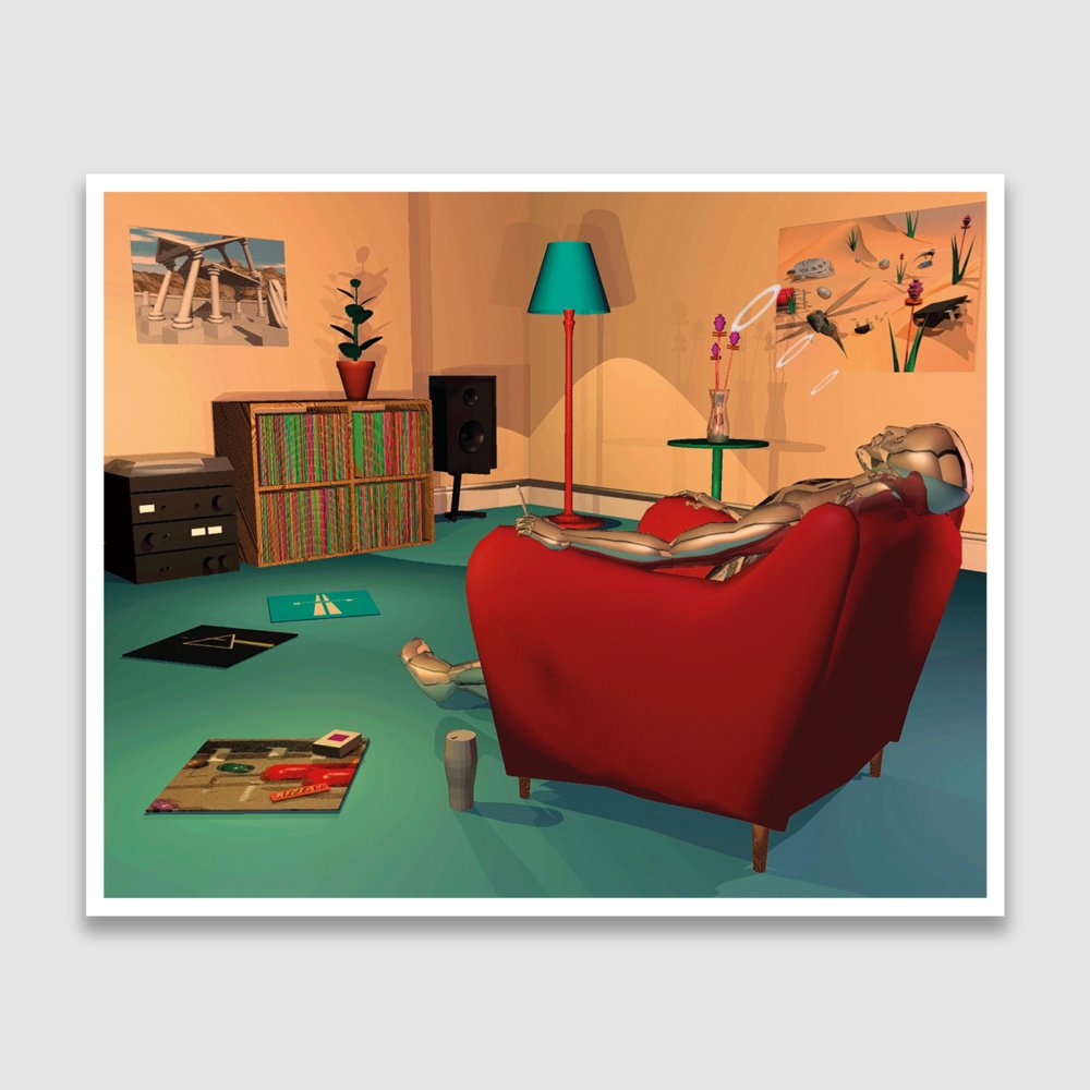 bleep's tweet photo. To celebrate the 30th anniversary of @WarpRecords' legendary Artificial Intelligence compilation we present an exclusive print featuring the iconic artwork by Phil Wolstenholme.

Shipping Now: https://t.co/j4hFlCMxWo https://t.co/g83UiYSYKg