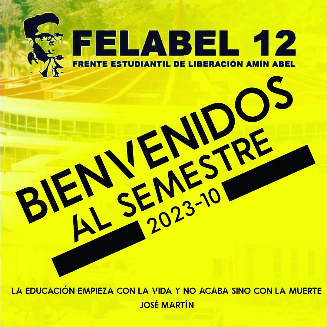 FelabelSede's tweet photo. Bienvenidos al Semestre 2023-10.
Que en este nuevo semestre puedas lograr un escalón más para cumplir tu sueño de ser profesional y aportar a los cambios sociales que requiere nuestro país.
¡Que Vivan los Estudiantes!
#FELABEL
#UASD https://t.co/ACMQb0aaco
