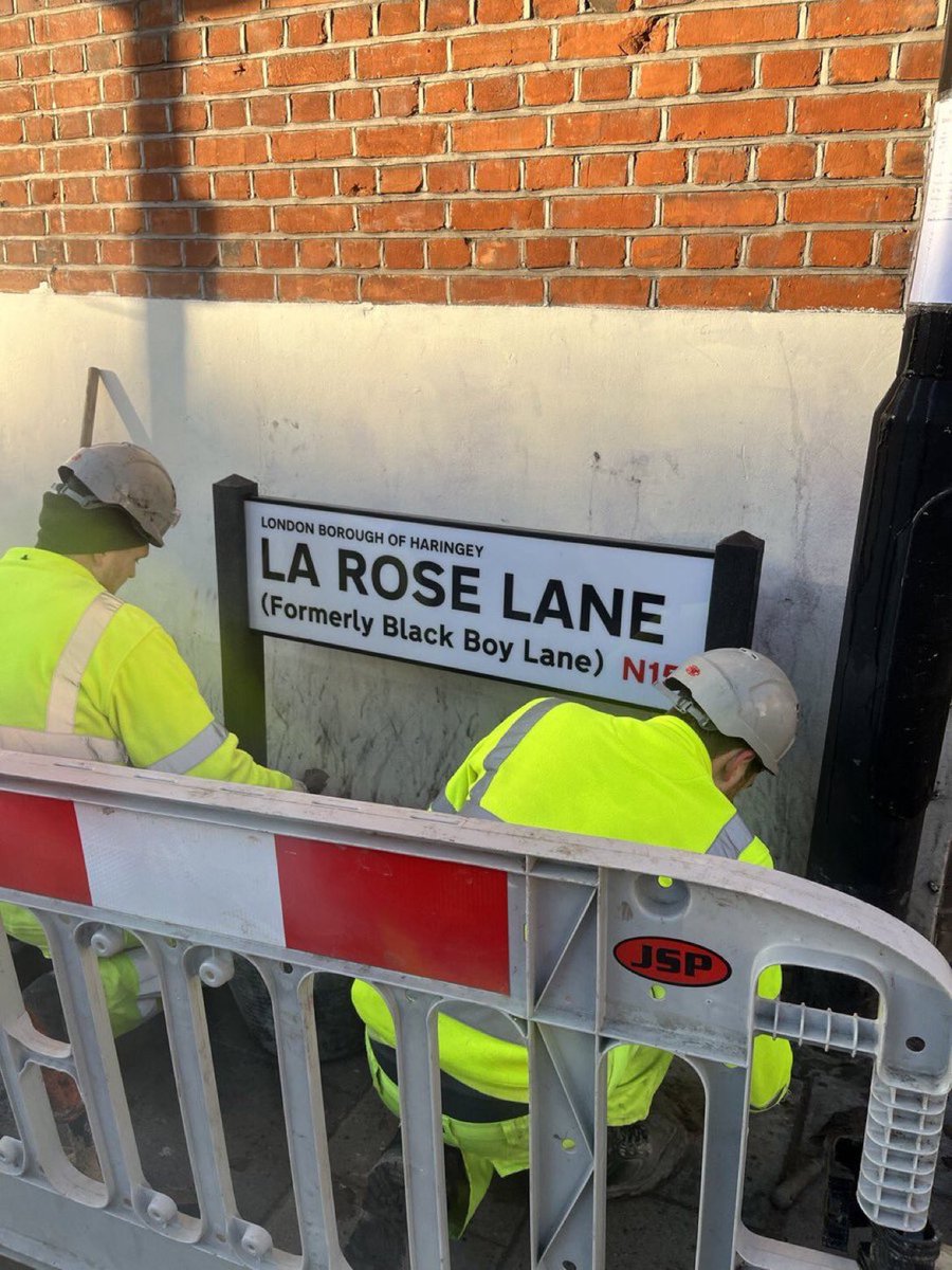 Changing the name of Black Boy Lane to La Rose Lane today has cost @haringeycouncil an estimated £186,000.

Labour Councillors don’t reply to emails about fly-tipping, illegal HMOs or LTNs but they’ll find time and money they don’t have on virtue-signalling for headlines.