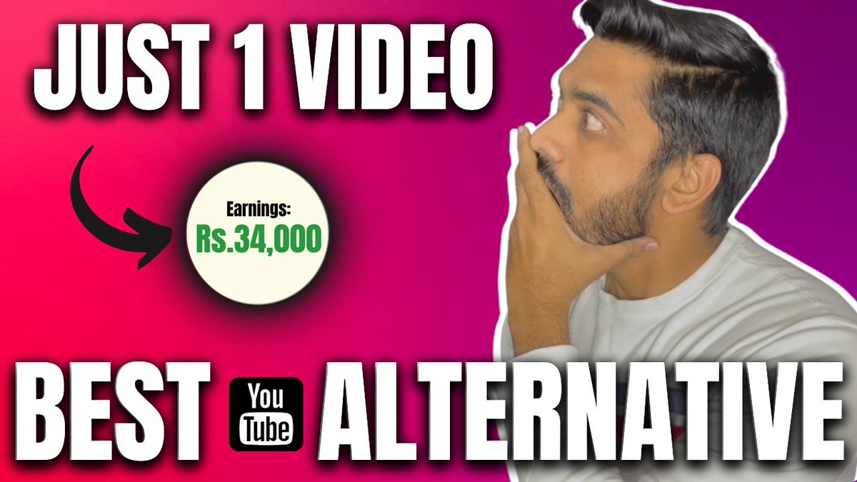 Earn Money Rs. 34,000 With One Video😲YouTube Alternative Site Tamil🔥 'YouTube Tips Tamil'
#TamilEntertainment #TamilTrending #TamilVideo 
youtu.be/lNYfmgQaDek via 
@YouTube