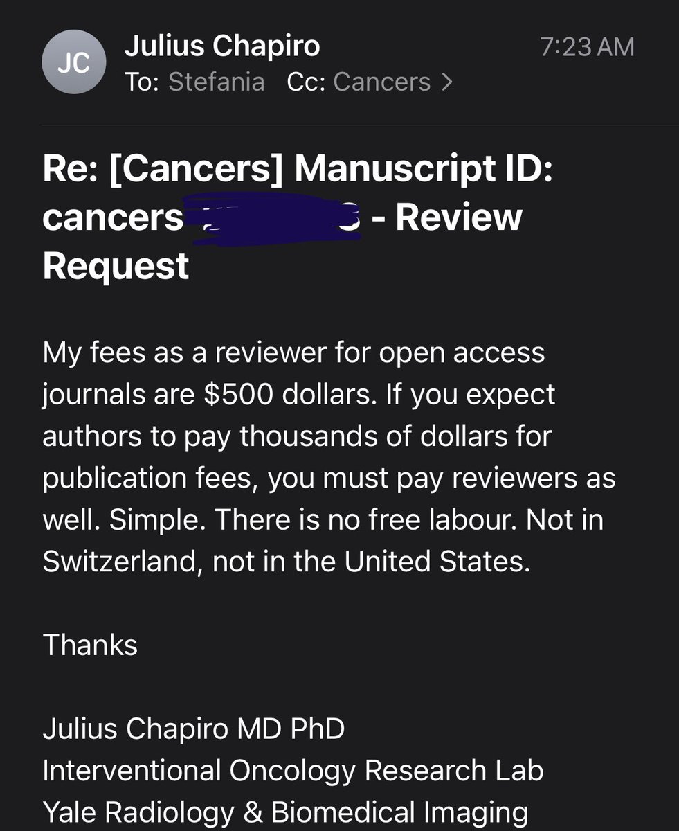 It’s that simple, <a href="/MDPIOpenAccess/">MDPI</a> ! #MedTwitter
