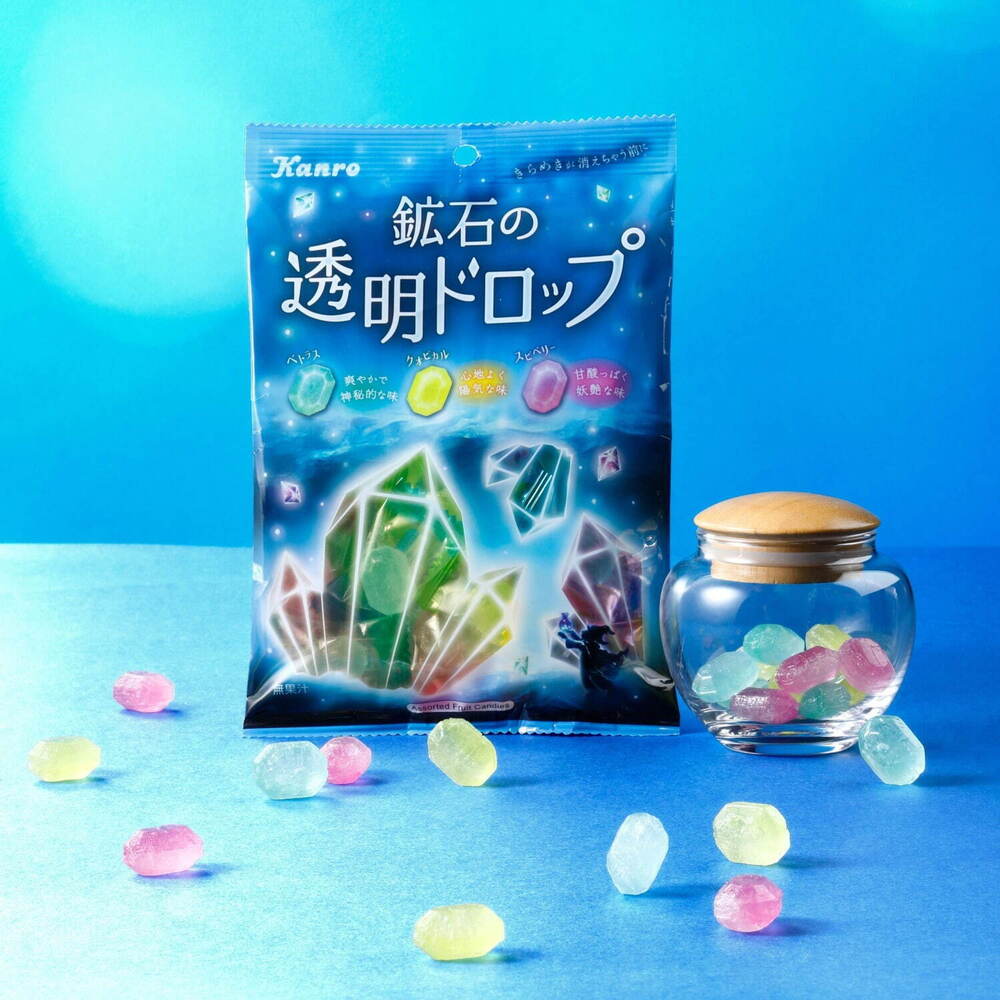 fashionpressnet's tweet photo. カンロ新作キャンディ「鉱石の透明ドロップ」“きらめく鉱石”着想の神秘的な味わい - https://t.co/JDSokRUIXT https://t.co/ZU30d2V01l