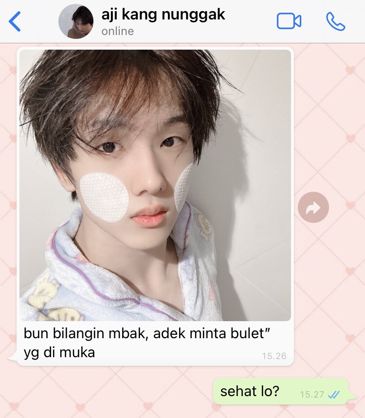 smollystar's tweet photo. si wangi minyak telon
——
jisung few tweets au https://t.co/tWTTRvWML7